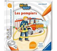 tiptoi®, Livre interactif, Mini Doc' Les pompiers, 4 ans, 13099023,Ravensburger