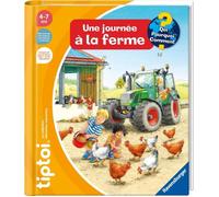 Ravensburger - tiptoi® - Livre interactif - Une journée à la ferme - Jeu éducatif électronique, sans écran - A partir de 4 ans - version française - 13099014