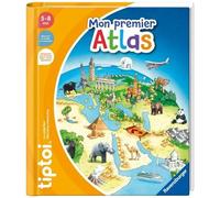 Ravensburger – tiptoi® Mon Premier Atlas – Livre interactif sans écran – 5 ans+