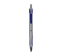 PM Lot de 25 Stylo bille rétractableBingo Argenté/bleu 0,7 mm