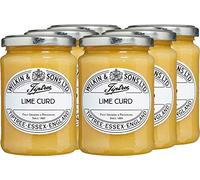 Tiptree Lot de 6 pots de lait caillé au citron vert - 312 g - Convient pour les régimes végétariens et cœliaques