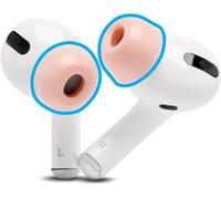 TipZ-Embouts en Mousse à mémoire de Forme améliorés pour Airpods Pro par CushionsConfort,étanchéité et Temps de Rebond de la Mousse améliorésTient dans l'étui de ChargementPink