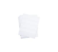 tiquettes auto-plastifi es Panduit S100X150YAJ pour imprimantes laser/jet d'encre, en polyester transparent/blanc (paquet de 2 500)