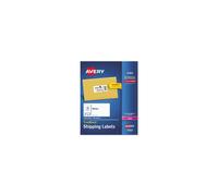 tiquettes laser Avery 5163, permanentes, 5,1 cm x 10,2 cm, blanches, 1 000/bo te