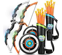 Tir a Larc Arc Enfant 3-12 Ans, Jeux Exterieur Enfant & Sport Intérieur