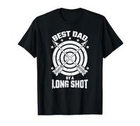 Tir à l'arc Best Dad by a Long Shot T-Shirt
