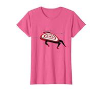 Tir à l'arc Cibles Arc & Flèche drôle Boulseye Cadeau T-Shirt, Femme, Rose Chiné, S