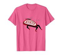Tir à l'arc Cibles Arc & Flèche drôle Boulseye Cadeau T-Shirt, Homme, Rose Chiné, 3XL