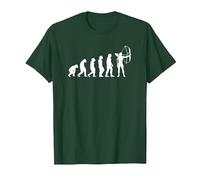 Tir À l'arc Evolution Archer T-Shirt, Homme, Vert Forêt, 3XL