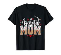 Tir à l'arc Maman Arc flèche Plumes Bois Sport mère T-Shirt