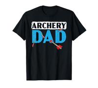 Tir à l'arc Papa Arc Flèche Tir Sport Archer Fête des Pères T-Shirt