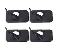 Tir à l'arc Repos Flèche, 4 Ensembles Repose-Flèche pour Tir à l'arc Flèche Arc Recourbé Repose Plastique Droitier Accessoires