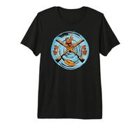 tir Sportif Lanceur de Pigeons tir Pigeon d'argile T-Shirt Haut de Gamme