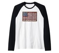 Tirage au piège, Drapeau américain, obus, propriétaire d'une Arme Patriotique Manche Raglan