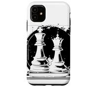 Tirage des reines et des rois aux échecs Coque pour iPhone 11