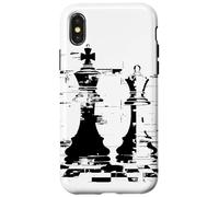 Tirage des reines et des rois aux échecs Coque pour iPhone X/XS