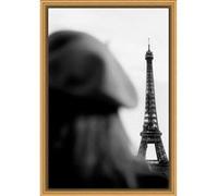 Tirage encadré sur aluminium Eiffel tower 60x90 cm CEANOTHE 60x90 cm Noir & blanc - Fabriqué en France Noir & blanc G