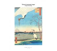 Tirage - Grues à couronne rouge - Hiroshige - Reliefs Editions - Coffret - Beau livre