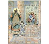 Tirages Toile d'art d’Art Murales De célèbres tableaux Saint Eloi fait remarquer au roi de France Dagobert Ier que son pantalon a été mis à l'envers pour les décorations pour la maison 60x90cm