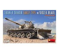 MiniArt Maquette char Tiran 4 Sharir Early Type avec lame bulldozer 1:35