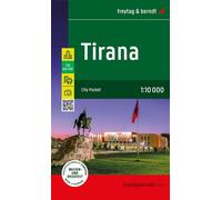 Tirana 1/10000 - Collectif - Freytag Et Brendt - broché - Atlas / carte