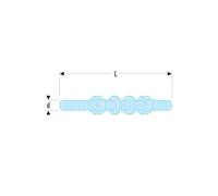 Tirant de rechange pour potence M8 x 1,25 mm - FACOM - U.53KL0-02