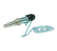 Bounce Generation Régulateur de tirage 3/4" pour chaudières à bois - Argenté - Métal - Modèle 5901095680939