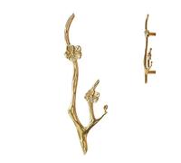 Tirant De Tiroir,Poignée de Meuble Confortable en Laiton | Bouton De Tiroir Décoratif En Forme De Branche Pour Commodes,pour Commodes Armoires Bibliothèques Étagères Garde-robes Maison Dortoir Hôtel