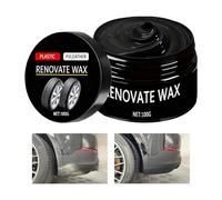 Tire and Car Interior Cares - Car Guys Tire Shine, Powerful Cream with Sponge, Effective Rim and Tires Cream for Driveway Yard, Garage Outdoor, Factory, Repair, Workshop, Detailing