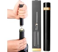 Tire-bouchon à tige, décapsuleur portable à air comprimé pour la maison, les restaurants et les fêtes