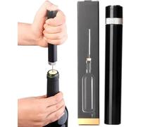 Tire-bouchon à tige, décapsuleur portable à air comprimé pour la maison, les restaurants et les fêtes