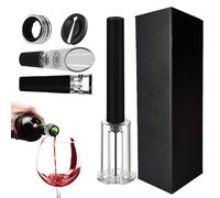 Tire-Bouchon À Vin | Ensemble Pneumatique Portable D'Ouvre-Bouteille - Ouvre-Bouteilles et Décapsuleur Accessoires Œnologiques | pour Restaurant, Dîner, Soirée, Voyage, Pique-nique, Camping,