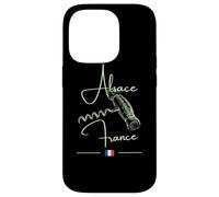 Tire-Bouchon Alsace France Vignoble Art Vin Drapeau Français Coque pour iPhone 14 Pro