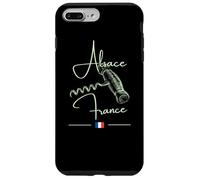 Tire-Bouchon Alsace France Vignoble Art Vin Drapeau Français Coque pour iPhone 7 Plus/8 Plus
