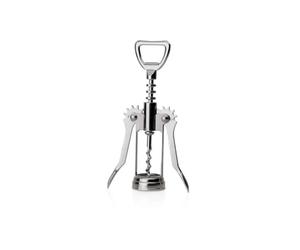 Tire-bouchon avec ailes avec décapsuleur, 17 cm