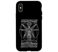 Tire-Bouchon Barman œnophile vitruvien Homme da Vinci vin Coque pour iPhone X/XS