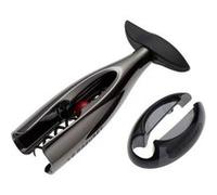 Tire-bouchon de table et coupe-capsule Nickel noir - Le Creuset - Noir - Plastique Noir G