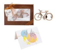 Tire-Bouchon de Vélo Mural Multifonction avec Carte de Vœux - Décoration et Cadeau