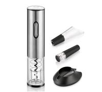 Accessoire de cuisine GENERIQUE Décapsuleur automatique de haute qualité Kit tire-bouchon automatique Tire-bouchon Ouvre-vin électrique sans fil avec coupe-feuille et bouchon de