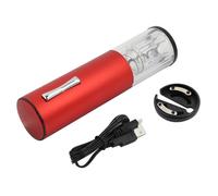 Tire-bouchon électrique original, kit d'ouvre-bouteille automatique sans fil (rouge)