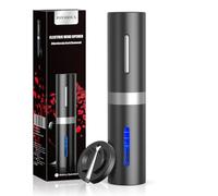 Tire Bouchon Électrique,Ouvre Bouteille Professionnel pour Vin Sans Fil Décapsuleur Automatique avec Coupe-Capsule,pour la maison, le restaurant, les fêtes, comme cadeau pour la famille