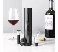 Tire Bouchon Électrique Pour Le Vin, Set Cadeau D'Ouvre-Bouchon 4-En-1
