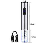 Tire Bouchon Électrique - Professionnel - Aluminium - Rechargeable - Sans Fil - Décapsuleur Automatique