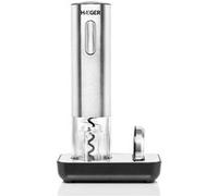 Haeger WO-0SC.006A tire-bouchon Tire-bouchon électrique Noir, Argent, Transparent