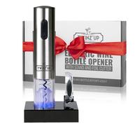 Tire bouchon électrique sans-fil Twinz’up - Coffret avec coupe-capsule et socle de recharge - Batterie de seconde génération - Le ca