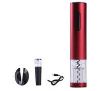 Tire bouchon électrique - TD® - Rechargeable - Acier inoxydable - Design contemporain - 23,5 cm