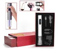 Tire Bouchon Electrique Vin Décapsuleur Rechargeable Ouvre Bouteille Automatique Vin Verseur Coffret-Cadeau pour Vin Champagne