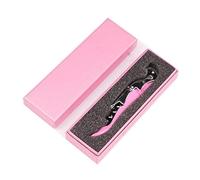 Tire Bouchon en Acier Inoxydable,68g 3 en 1,Ouvre-Bouteilles de Bière Bhampagne Vin,Boîte Cadeau (Couleur rose)