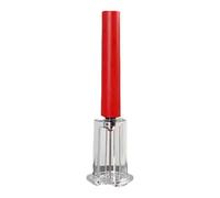 Tire-bouchon en métal - Pompe à air - Décapsuleur manuel - Rouge - Pression manuelle durable - Rouge