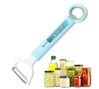Tire-bouchon ergonomique avec manipulation facile - Accessoire d'éplucheur de pommes de terre - Pour voyage, camping, pique-nique, barbecue, restaurant, cadeau pour femmes, hommes, adolescents